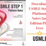 Download USMLE Step 1 Platinum Notes 2nd Edition PDF [Direct Link]