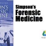 Download Simpson’s Forensic Medicine 12th Edition PDF Free