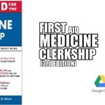 First Aid for the Medicine Clerkship 3rd Edition PDF Free Download