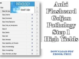 [Anki Flashcard] Goljan Pathology Step 1 High Yields Download PDF Free