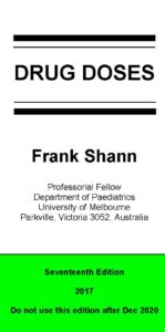 Drug Doses Frank Shann 17th Edition