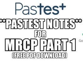 Pastest Notes for MRCP Part 1