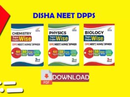 Disha Chapterwise DPP for NEET Chemistry