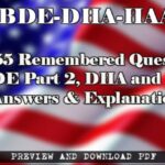 Download 1055 Remembered Questions for NBDE Part 2, DHA and HAAD Exams