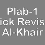 PLAB 1 Quick Revision by Al-Khair 2023 PDF Download