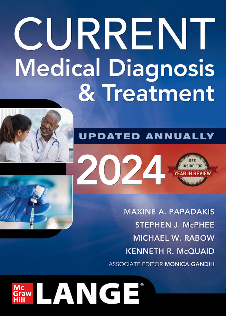 CURRENT Medical Diagnosis and Treatment 2024 63nd Edition PDF Free Download