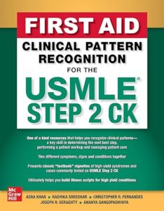 First Aid Clinical Pattern Recognition for the USMLE Step 2 CK 1st Edition PDF Free